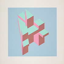 Silkscreen Alphabets A-Z