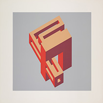 Silkscreen Alphabets A-Z
