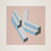 Silkscreen Alphabets A-Z