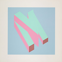 Silkscreen Alphabets A-Z