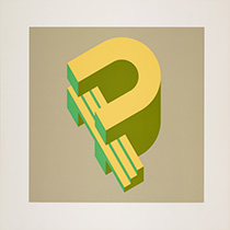 Silkscreen Alphabets A-Z