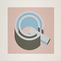 Silkscreen Alphabets A-Z