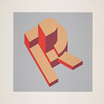 Silkscreen Alphabets A-Z