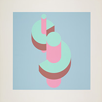 Silkscreen Alphabets A-Z