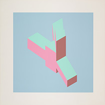 Silkscreen Alphabets A-Z