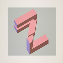 Silkscreen Alphabets A-Z