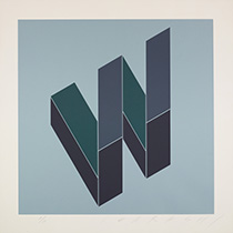 Silkscreen Alphabets AT、P、Z、W